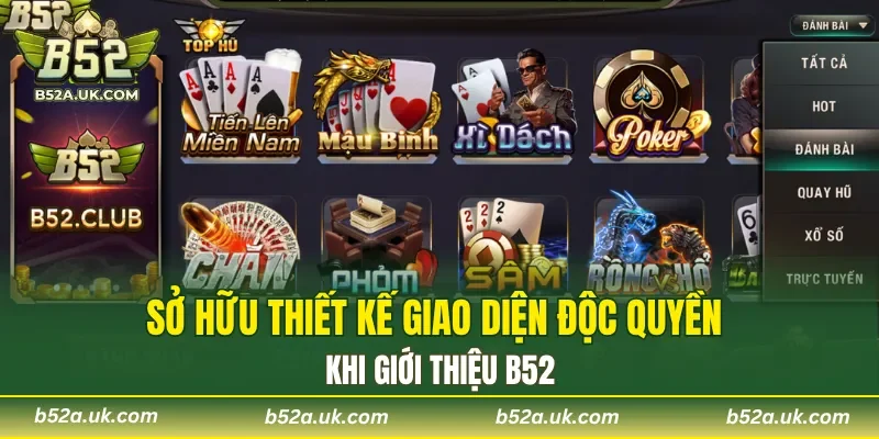 Sở hữu thiết kế giao diện độc quyền